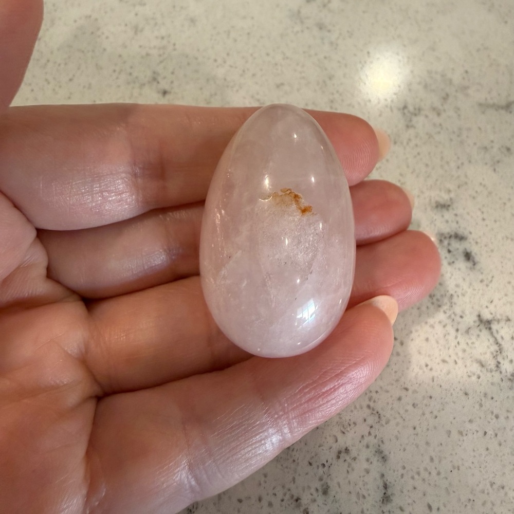 Rose Quartz Egg